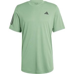 adidas CLUB 3-STRIPES TENNIS TEE Pánské sportovní triko, zelená, velikost obraz