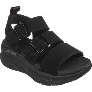 Skechers D'LUX WALKER-RETRO COSMOS Dámské sandály, černá, velikost obraz
