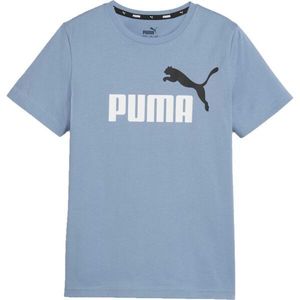 Puma Essentials Logo Triko Modrá obraz