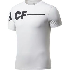 Reebok RC ACTIVCHILL TEE Pánské sportovní triko, bílá, velikost obraz