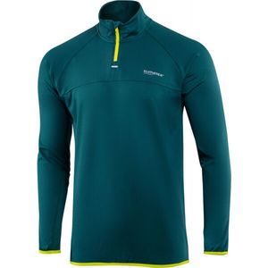 Klimatex ISMAEL Pánský funkční pulovr na běh, tmavě zelená, velikost obraz