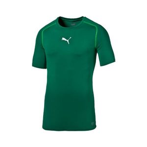 Puma LIGA BASELAYER TEE Pánské funkční triko, zelená, velikost obraz