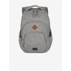 Batoh Travelite Basics Backpack Melange - světle šedá obraz