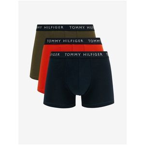Sada tří pánských boxerek v tmavě modré barvě Tommy Hilfiger Underwear obraz
