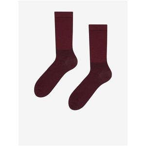 Dámské vínové ponožky obraz