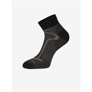 Černo-šedé ponožky ALPINE PRO Gange obraz
