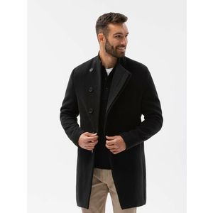 Ombre Clothing Kabát Černá obraz