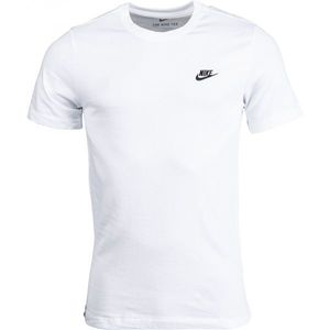 Nike SPORTSWEAR CLUB Pánské tričko, bílá, velikost obraz