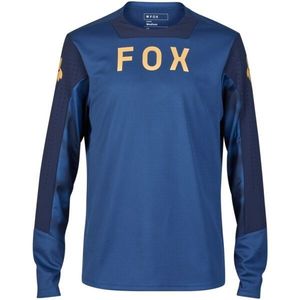 Fox DEFEND LS Pánský dres na kolo, modrá, velikost obraz