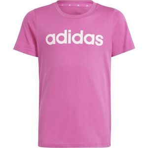 adidas LINEAR LOGO TEE Dívčí triko, růžová, velikost obraz
