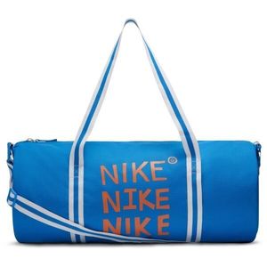 Nike HERITAGEEL Sportovní taška, modrá, velikost obraz