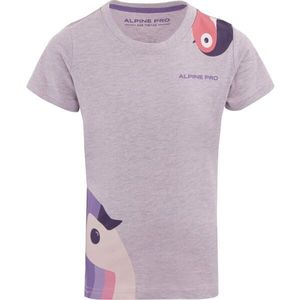 ALPINE PRO SERBO Dívčí triko, fialová, velikost obraz