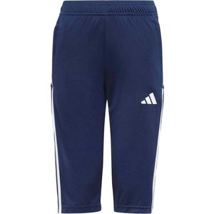 adidas TIRO 23 LEAGUE PANTS Dětské fotbalové tříčtvrteční kalhoty, tmavě modrá, velikost obraz