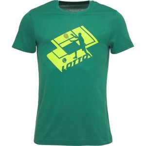 Lotto TENNIS CLUB II TEE Pánské tričko, zelená, velikost obraz