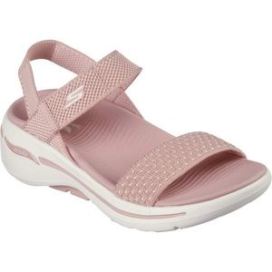 Skechers GO WALK ARCH FIT - POLISHED Dámské sandály, růžová, velikost obraz