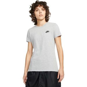 Nike SPORTSWEAR CLUB Dámské tričko, šedá, velikost obraz