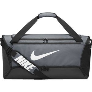 Nike BRASILIA M Sportovní taška, šedá, velikost obraz