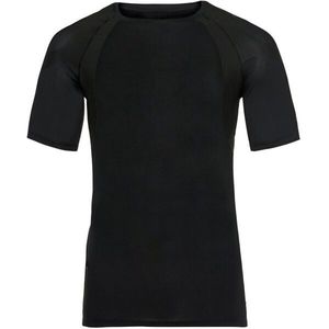 Odlo CREW NECK S/S ACTIVESPINE Pánské běžecké tričko, černá, velikost obraz