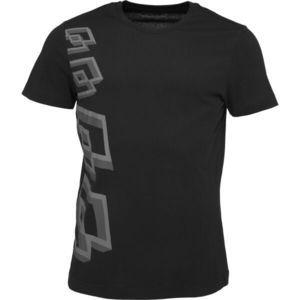 Pánské stylové tričko s potiskem černé obraz