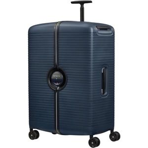 Modrý cestovní kufr obraz