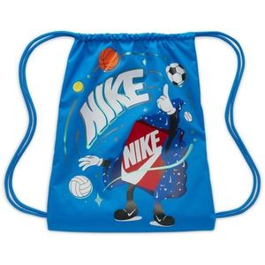 Nike DRAWSTRING BAG Dětský gymsack, modrá, velikost obraz