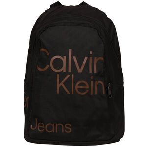 Calvin Klein SPORT ESSENTIALS ROUND BP43 AOP Městský batoh, černá, velikost obraz