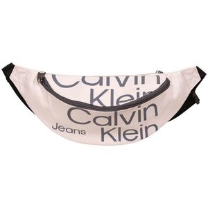 Calvin Klein SPORT ESSENTIALS WAISTBAG38 AOP Unisexová ledvinka, bílá, velikost obraz