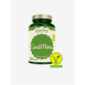 CandiFlora-trávení GreenFood Nutrition ( 90 kapslí ) obraz
