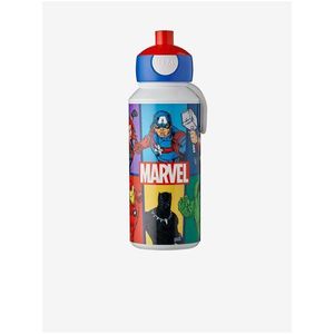 Žluto-modrá vzorovaná lahev pro děti Mepal Campus Avengers (400 ml) obraz