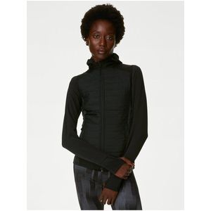 Černá dámská prošívaná vesta Marks & Spencer Stormwear™ obraz