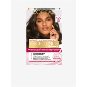 Barva na vlasy L'Oréal Paris Excellence Creme 400 hnědá obraz