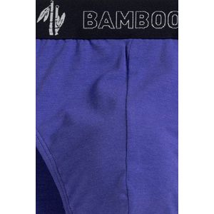 Tmavě modré bambusové ponožky obraz