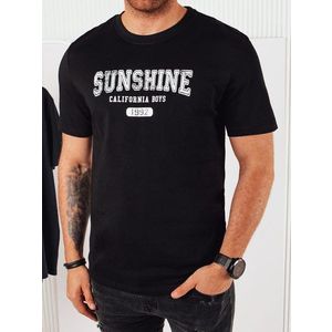 Trendy černé tričko s nápisem sunshine obraz