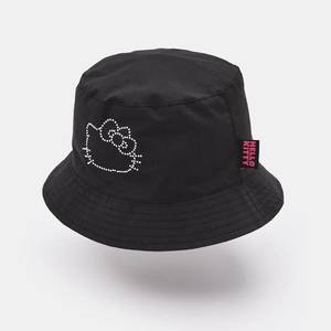 Sinsay - Klobouk bucket hat Hello Kitty - Černý obraz