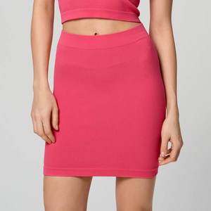 Sinsay - Mini sukně z žebrovaného úpletu - Růžová obraz