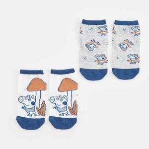 Sinsay - Sada 2 párů ponožek Peppa Pig - Modrá obraz