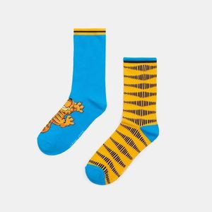 Sinsay - Sada 2 párů ponožek Garfield - Oranžová obraz
