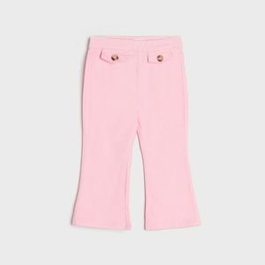 Sinsay - Kalhoty flare - Růžová obraz