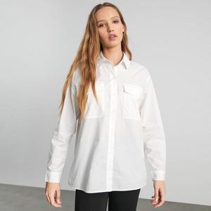 Sinsay - Košile s kapsami - Bílá obraz