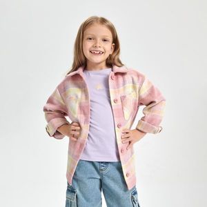 Sinsay - Kostkovaná košilová bunda - Vícebarevná obraz