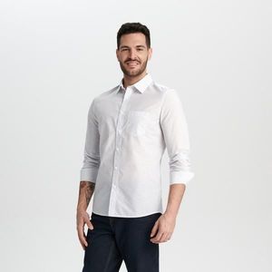 Sinsay - Košile střihu slim - Bílá obraz