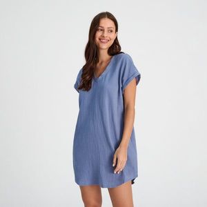 Sinsay - Noční košile - Modrá obraz