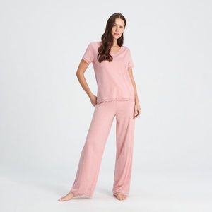 Sinsay - Dvoudílná pyžamová souprava - Růžová obraz