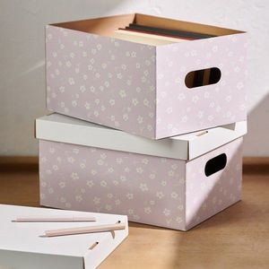 Sinsay - Úložné boxy 2 ks - Růžová obraz