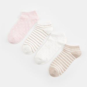 Sinsay - Sada 4 párů ponožek - Vícebarevná obraz