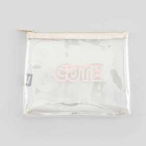 Sinsay - Kosmetická taška - Transparentní obraz