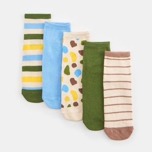 Sinsay - Sada 5 párů ponožek - Vícebarevná obraz