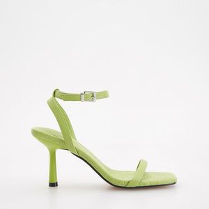 Reserved - Sandály na podpatku - Zelená obraz