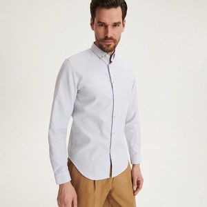 Reserved - Košile regular fit - Světle šedá obraz