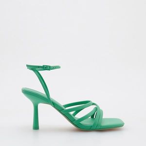 Reserved - Sandály na vysokém podpatku - Zelená obraz